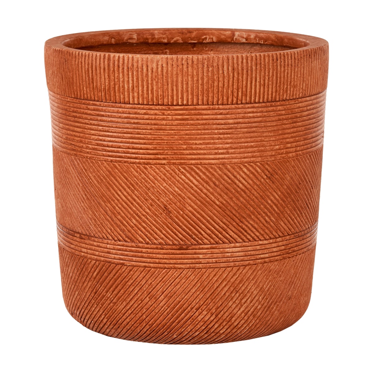 Doniczka 36 cm złoty brąz VOULA