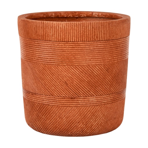 Doniczka 36 cm złoty brąz VOULA