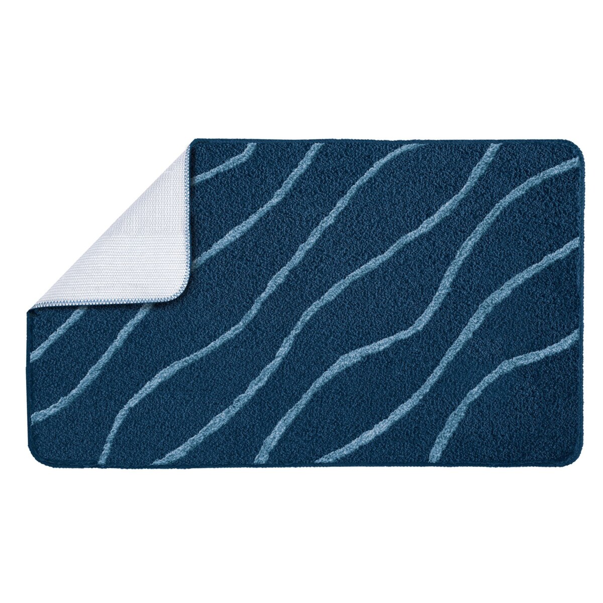 Kleine Wolke Tram Dywanik łazienkowy Niebieski 55x 65 cm