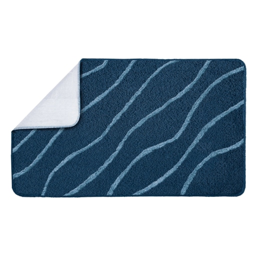 Kleine Wolke Tram Dywanik łazienkowy Niebieski 55x 65 cm