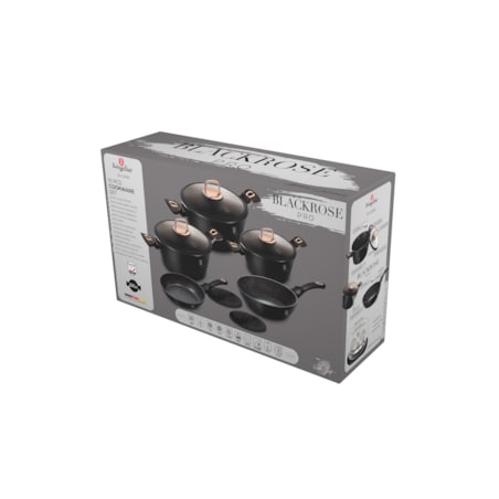 Zestaw garnków 10 el. BerlingerHaus Black Rose BH-8168