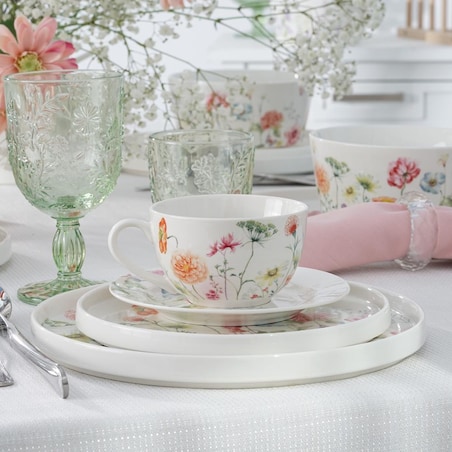 VILLA ITALIA Filiżanka do herbaty porcelanowa 280 ml GARDENO