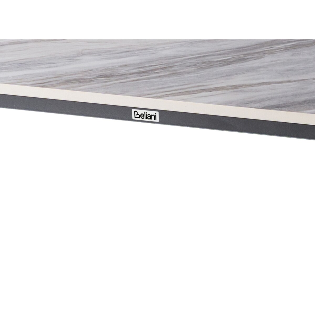 Stół ogrodowy RODALLO 160 cm 90 cm Kamień Szary marmur