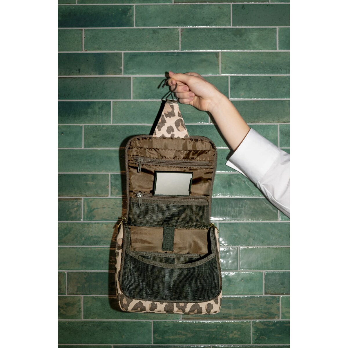 Kosmetyczka TOILETBAG, leo macchiato