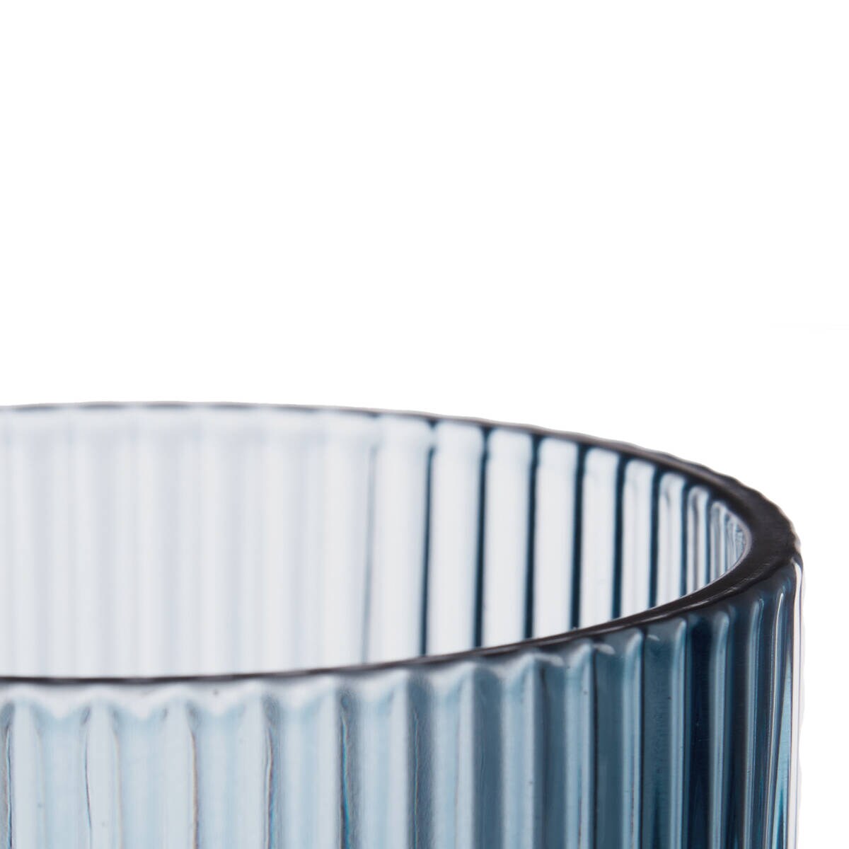 Zestaw kieliszków do wina LINES z ryflowanego szkła, 6 sztuk, 260 ml