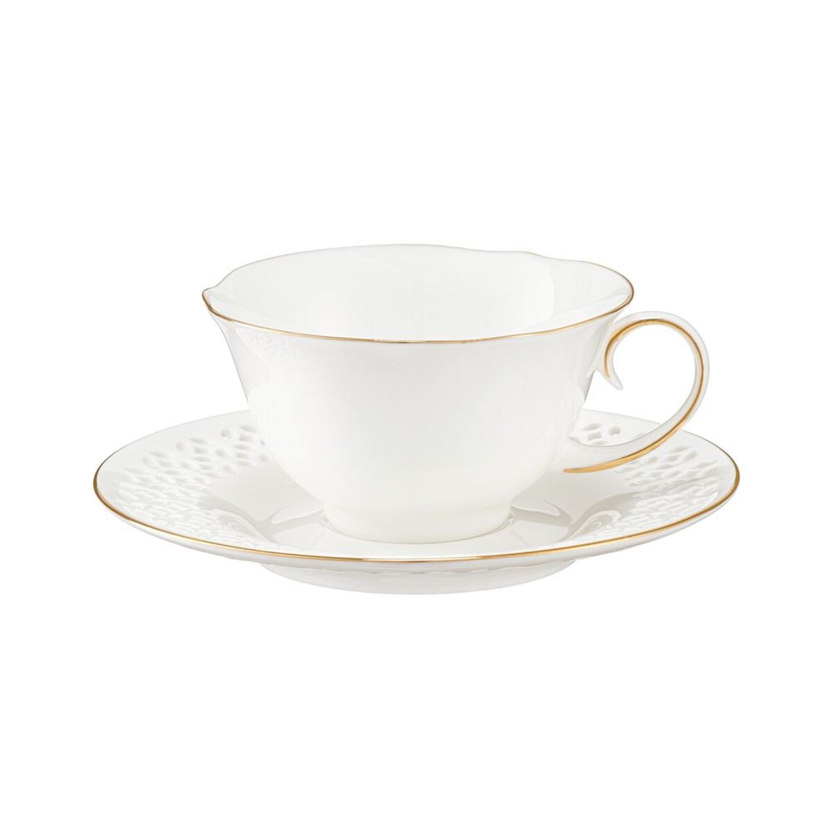 VILLA ITALIA Komplet filiżanek porcelanowych 2 sztuki Zestaw prezentowy ROMANTICA