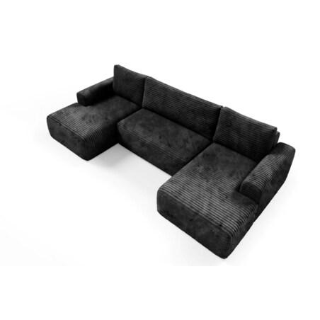 Narożnik SONTII U gruby sztruks Kolor: TILIA 100