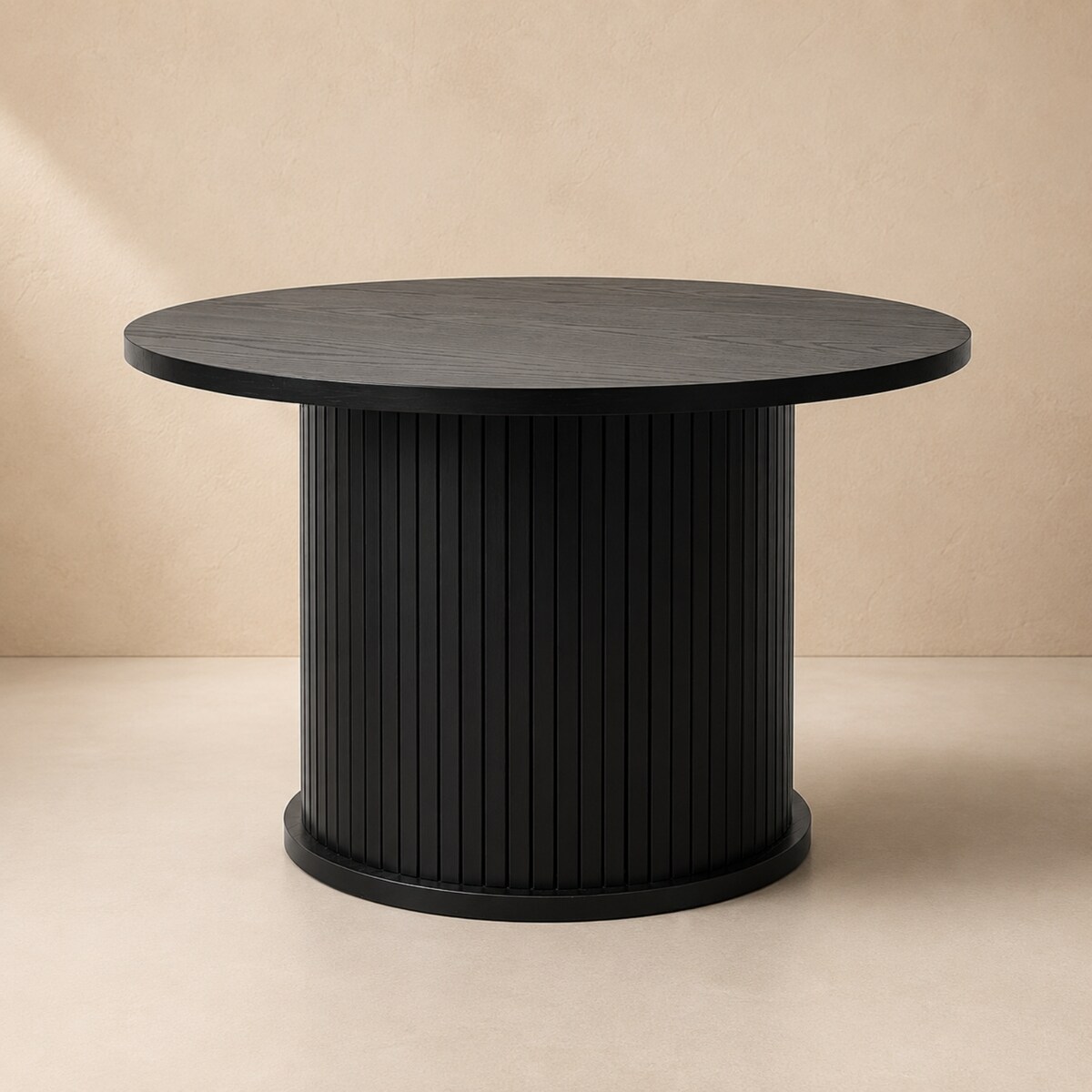 Stolik kawowy ryflowany SCAVA, Ø 70 cm x 40 cm