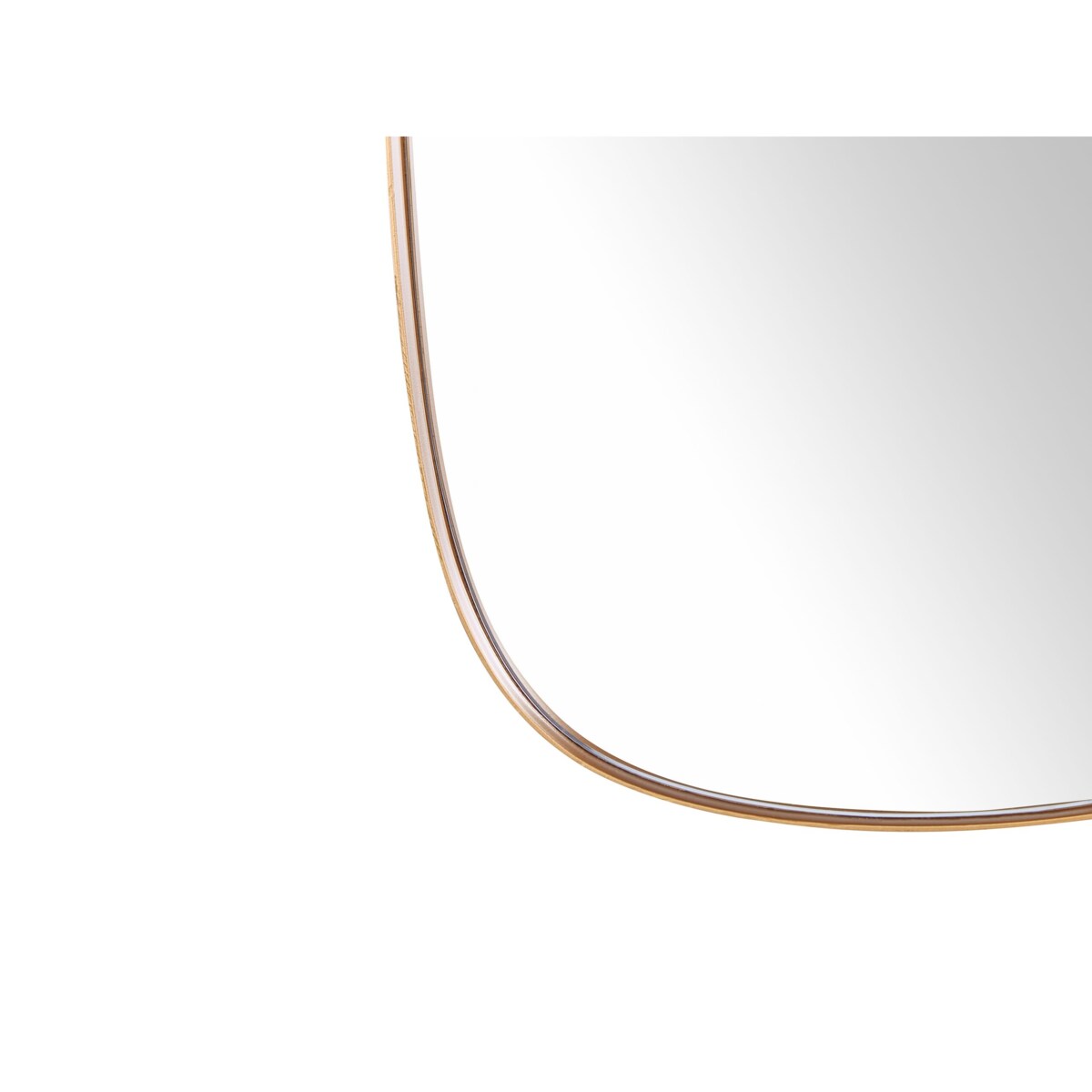 Lustro ścienne CERGY 39 cm 95 cm Metal Złoty
