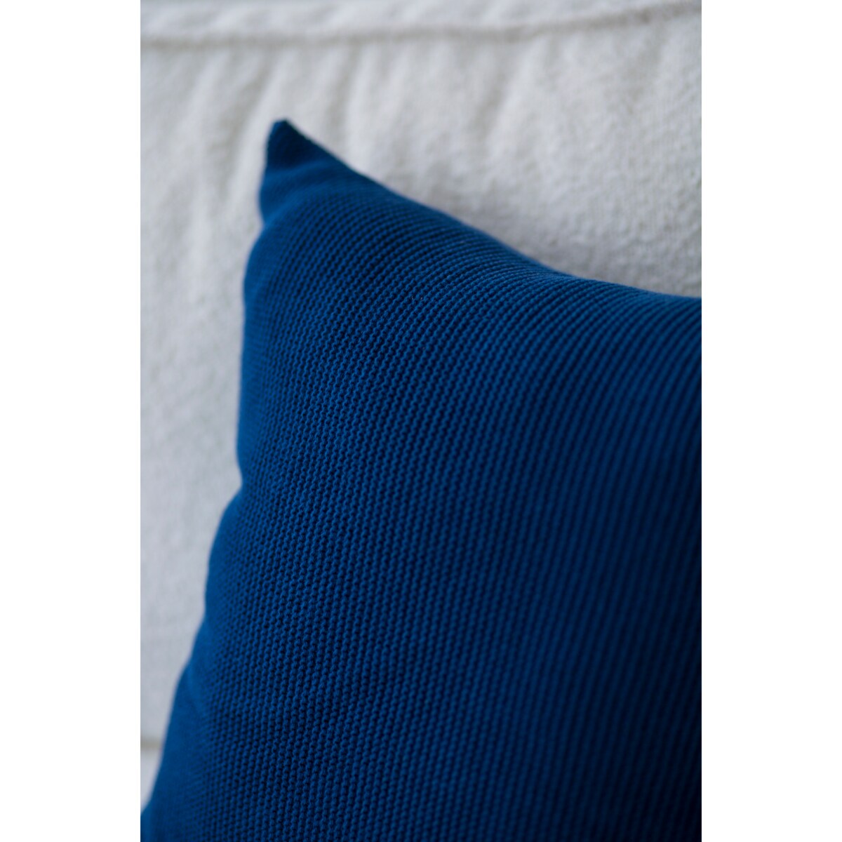 Poszewka klasyczna granatowa, 50 x 50 cm, La Manta