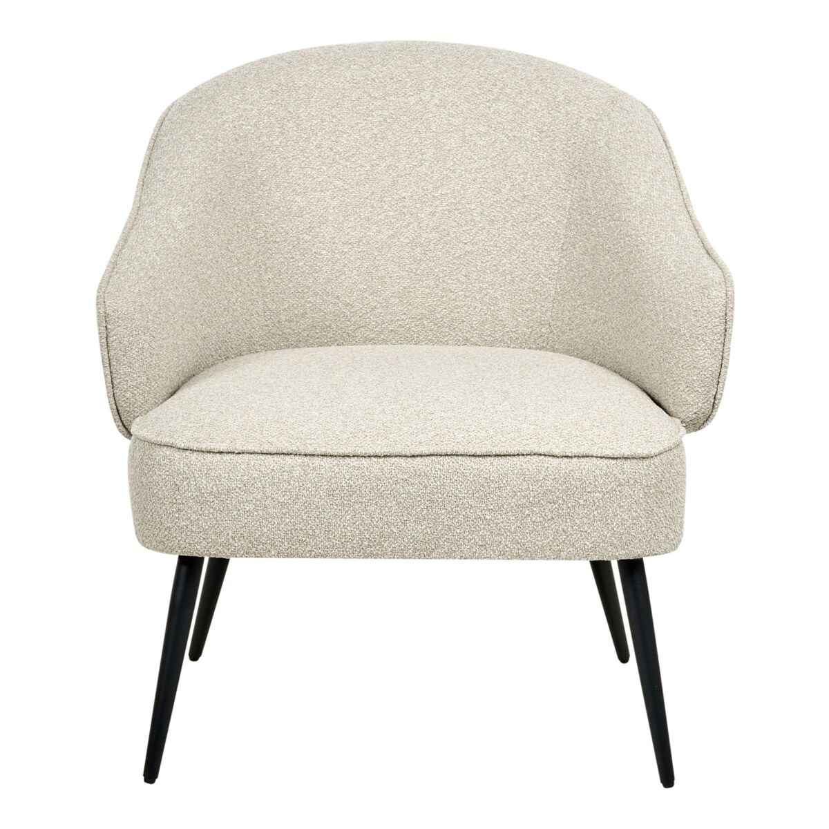 Fotel KAYLA Boucle Jasnobeżowy