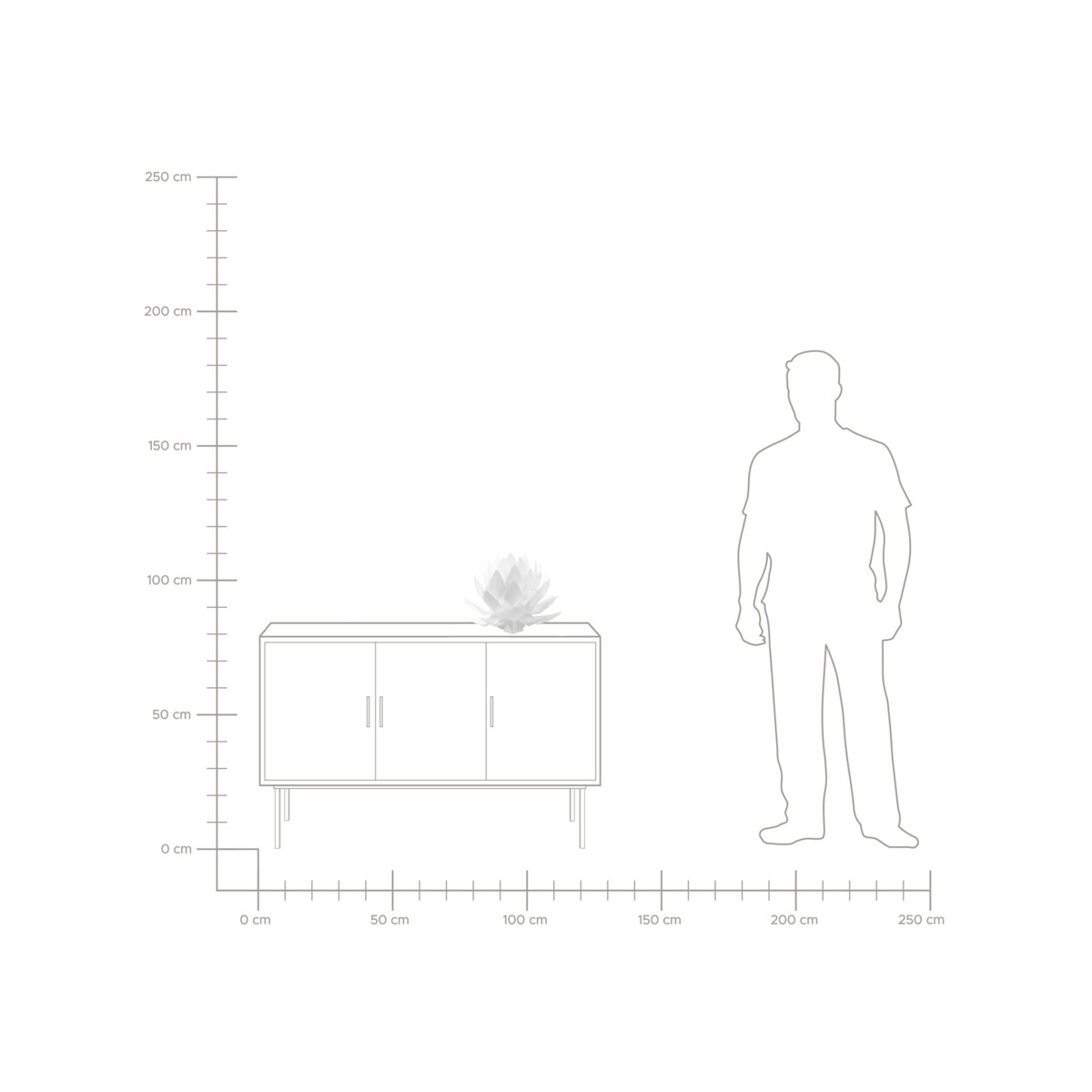 Lampa stołowa biała MUSONE