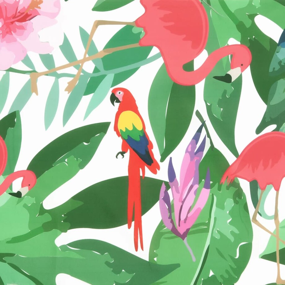 vidaXL Okrągła poduszka, wielokolorowa, Ø 60 x 11 cm, tkanina Oxford