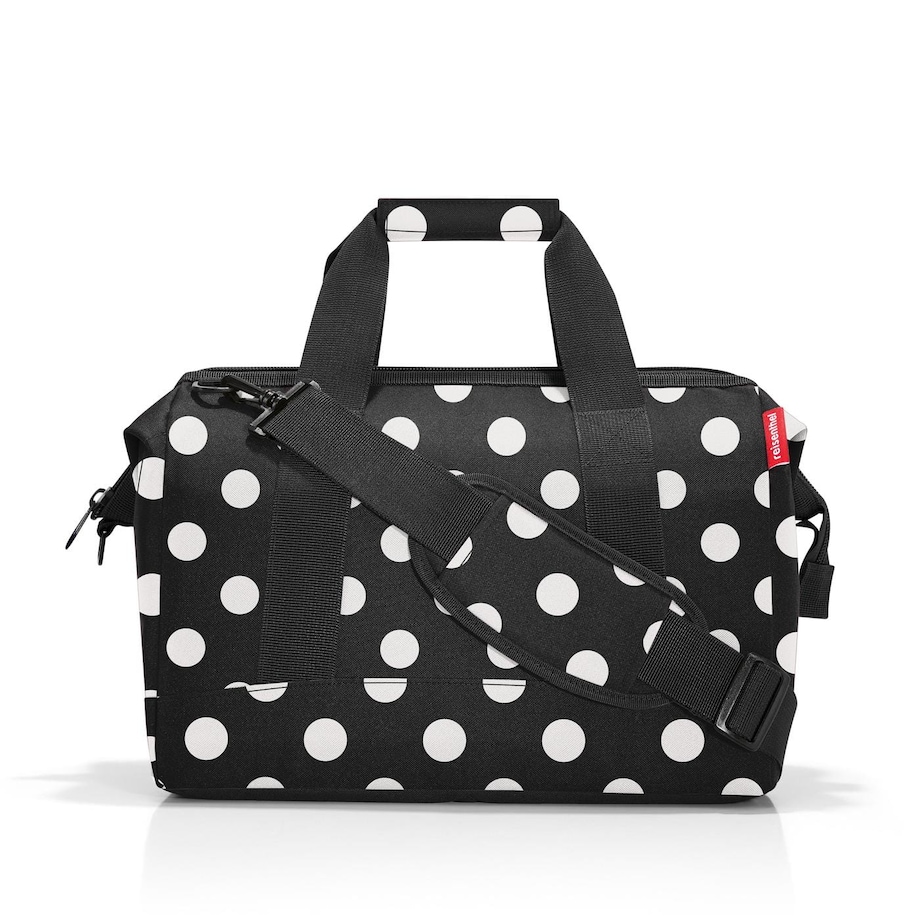 Torba ALLROUNDER M, dots white