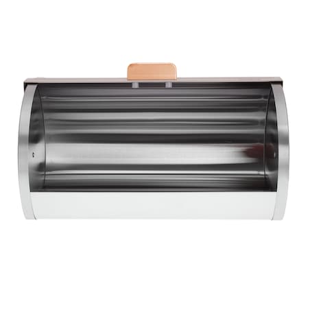 Chlebak stalowy pojemnik na chleb pieczywo bułki KLAUSBERG