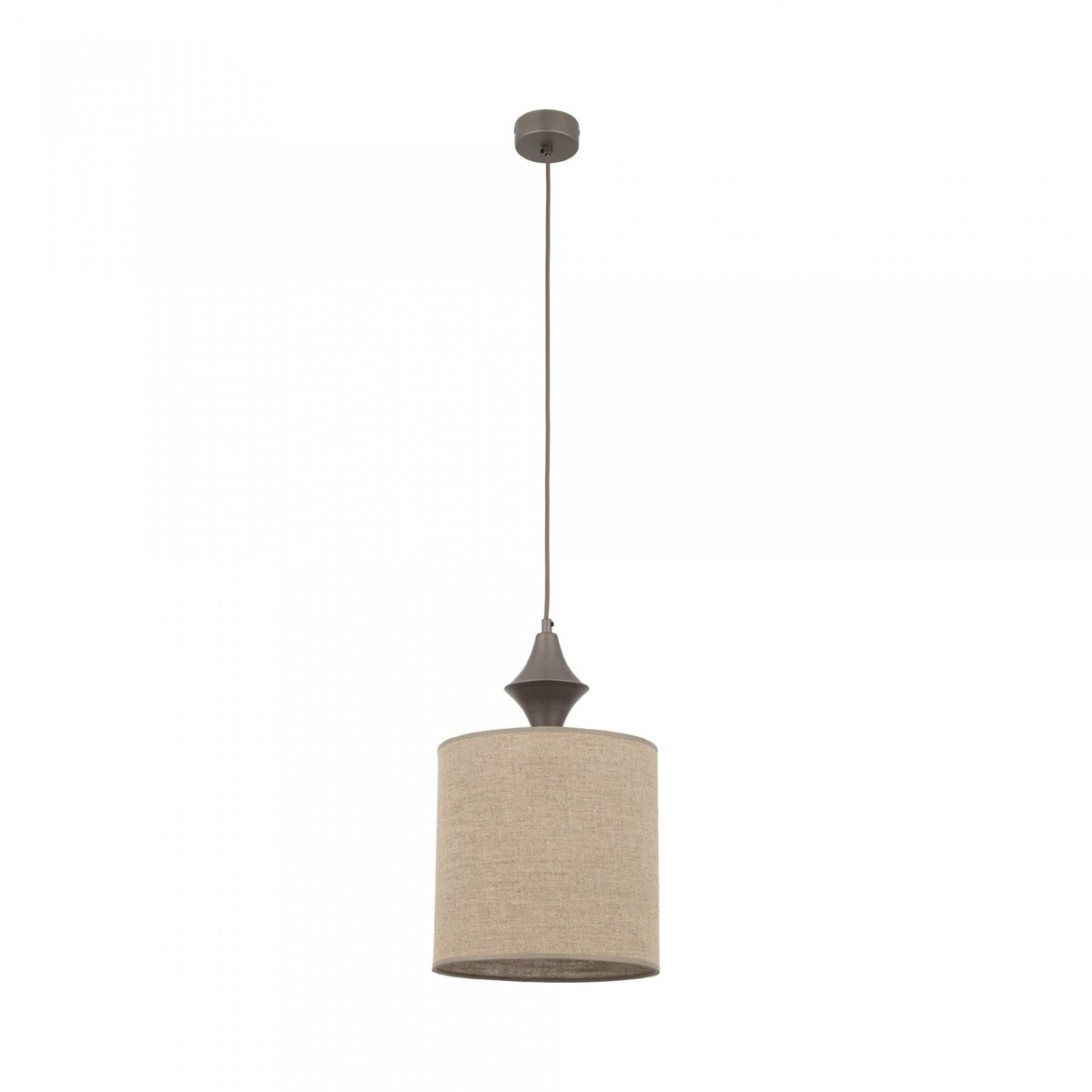 Lampa wisząca TK Lighting AMURA NEW BROWN 11438 brązowa E27 loft regulowana wysokość 25x25 cm