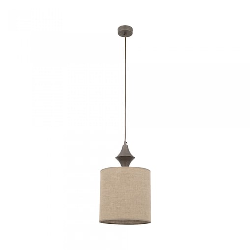 Lampa wisząca TK Lighting AMURA NEW BROWN 11438 brązowa E27 loft regulowana wysokość 25x25 cm