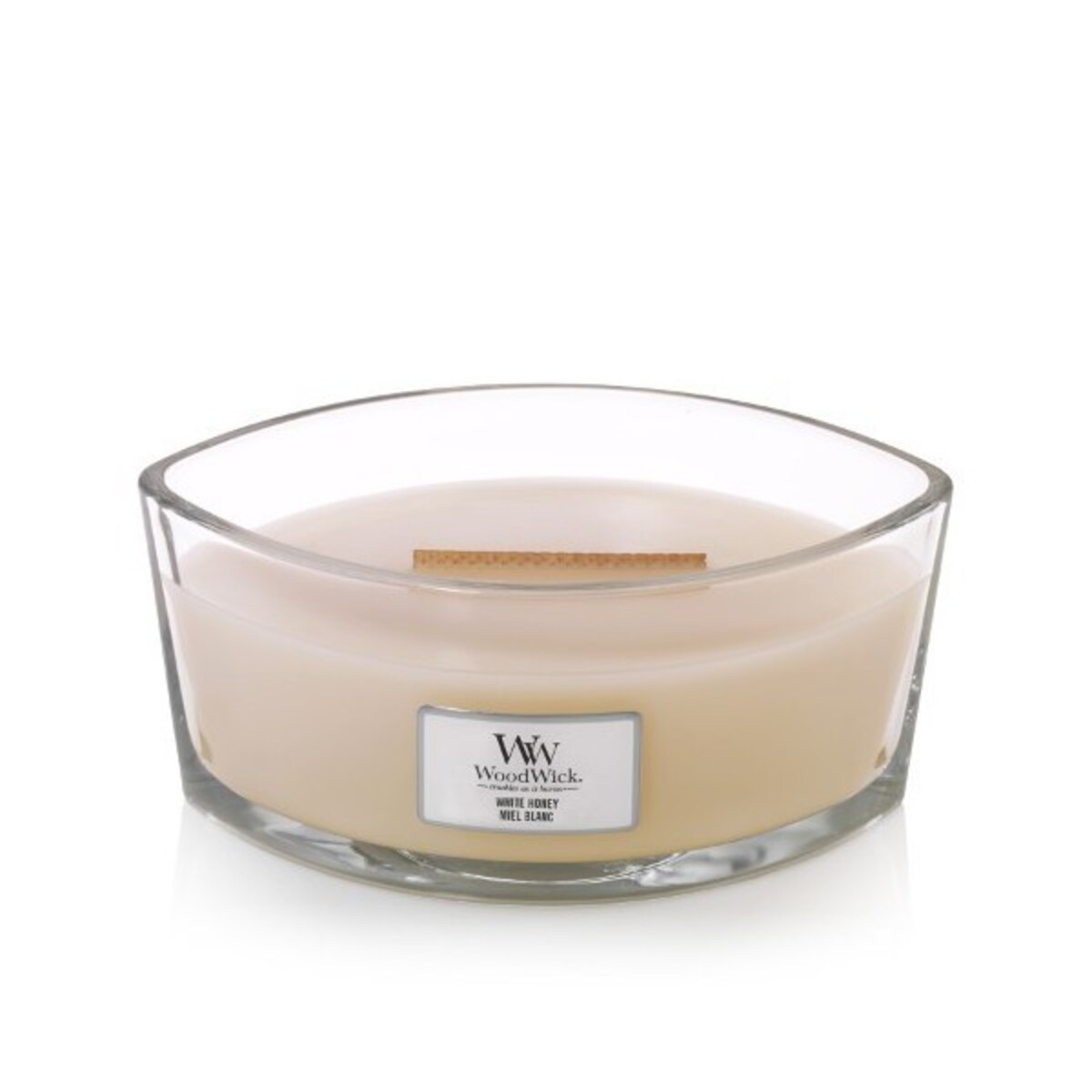 WoodWick świeca Elipsa WHITE HONEY