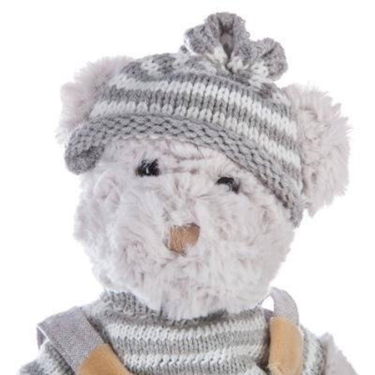 Pluszak maskotka Pan Miś w ubranku, dekoracja, zabawka, przytulanka