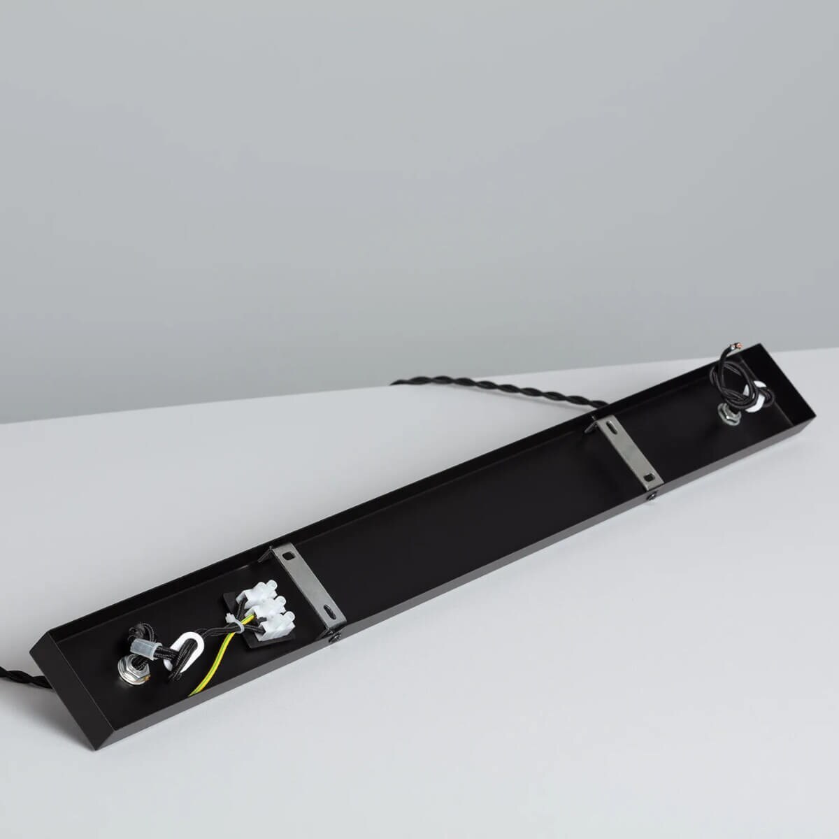 Kuchenna lampa wisząca Retro ABR-RRN-8XE27 Abruzzo metal szkło czarny