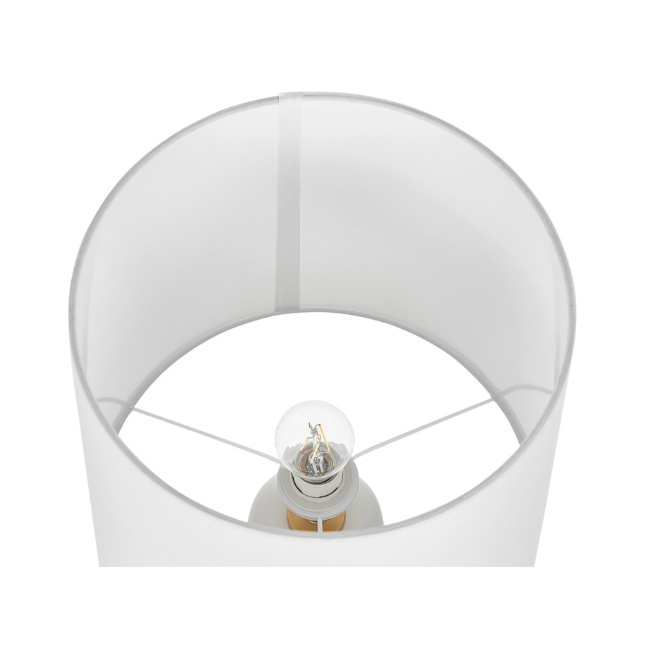 Lampa stołowa biała ze złotym FRIO