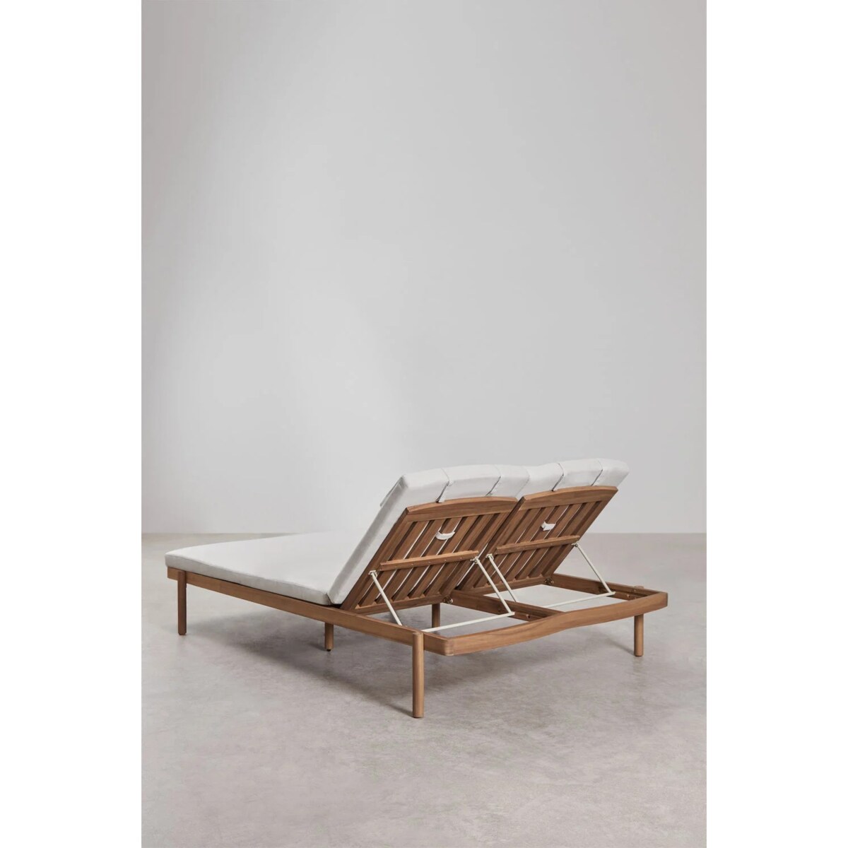 Podwójny leżak z drewna akacjowego Aderyn