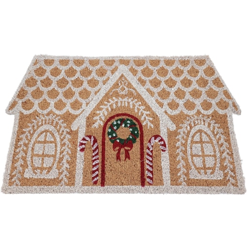 Wycieraczka wejściowa kokosowa Domek z Piernika 39x59x1,5 cm DOGRI-2