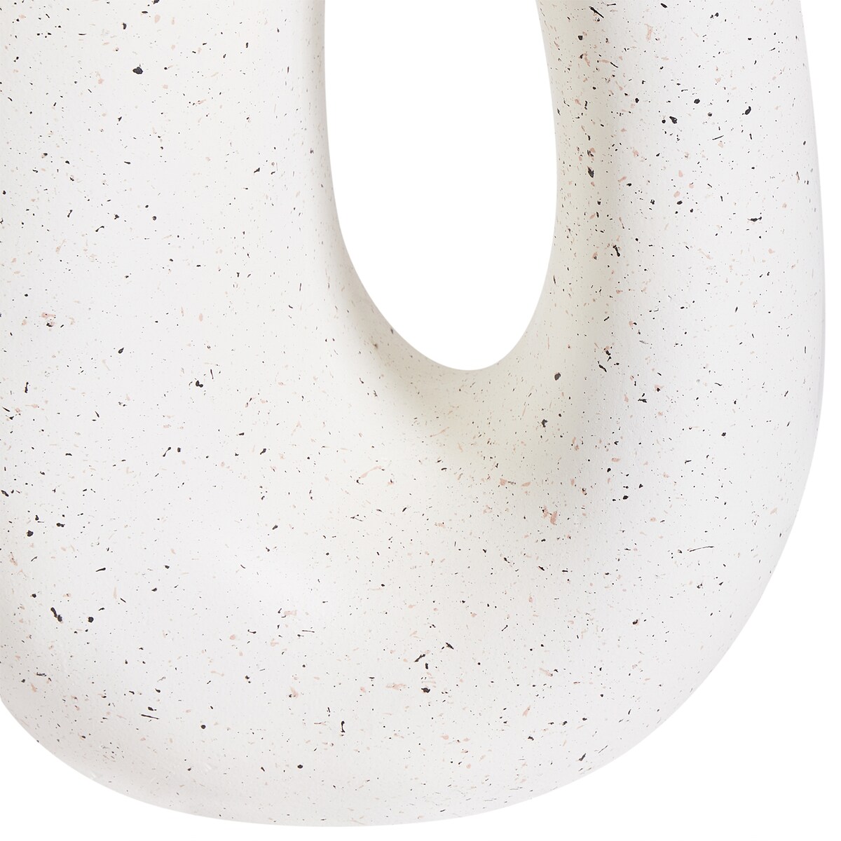 Stolik pomocniczy IDRO 42 cm 28 cm Efekt lastryko Białe lastryko