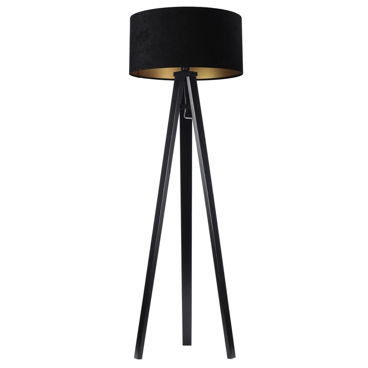 Lampa stojąca HOME 50 czarna/złota