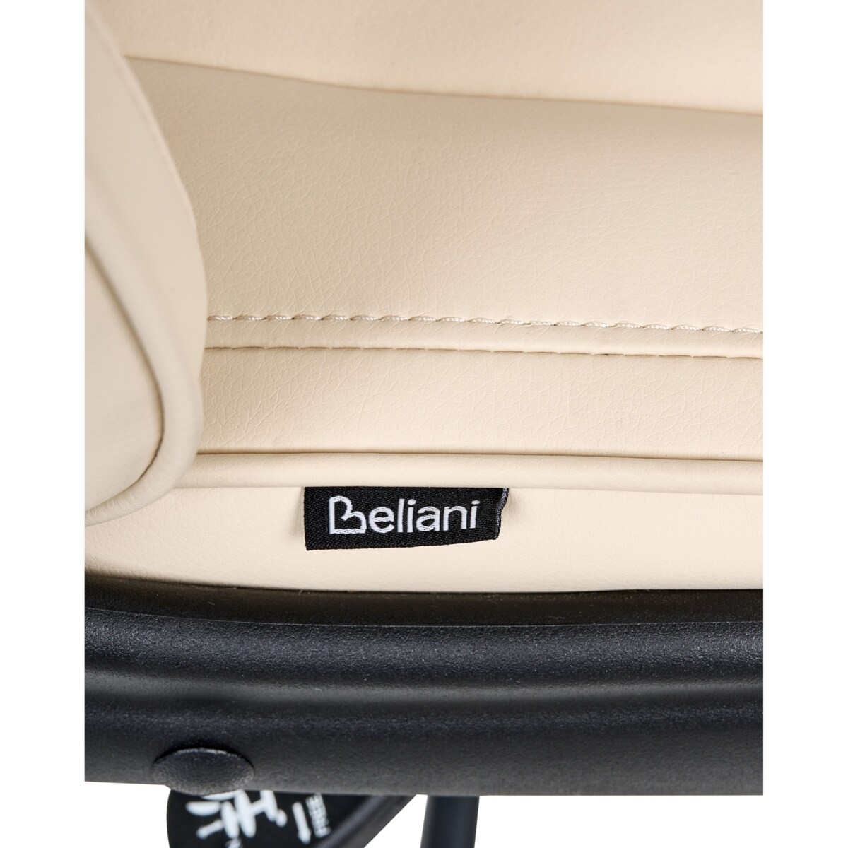 Krzesło biurowe Obrotowy TRIUMPHER Ekoskóra Złamana biel