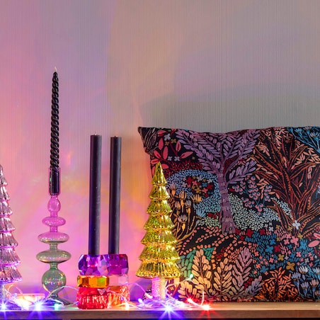 Dekoracja Green Christmas Tree 28cm boże narodzenie, święta, świąteczne, zielony, 9 x 28 cm