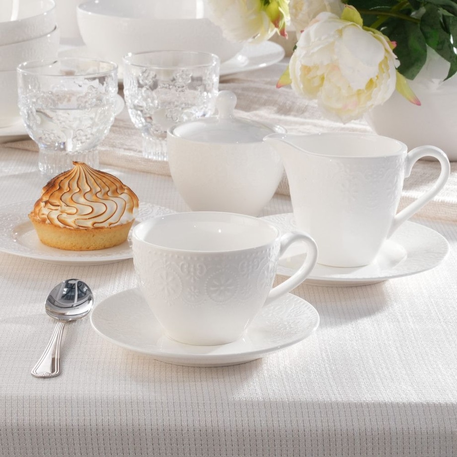 VILLA ITALIA Filiżanka do herbaty 320 ml porcelanowa FLORENTINA