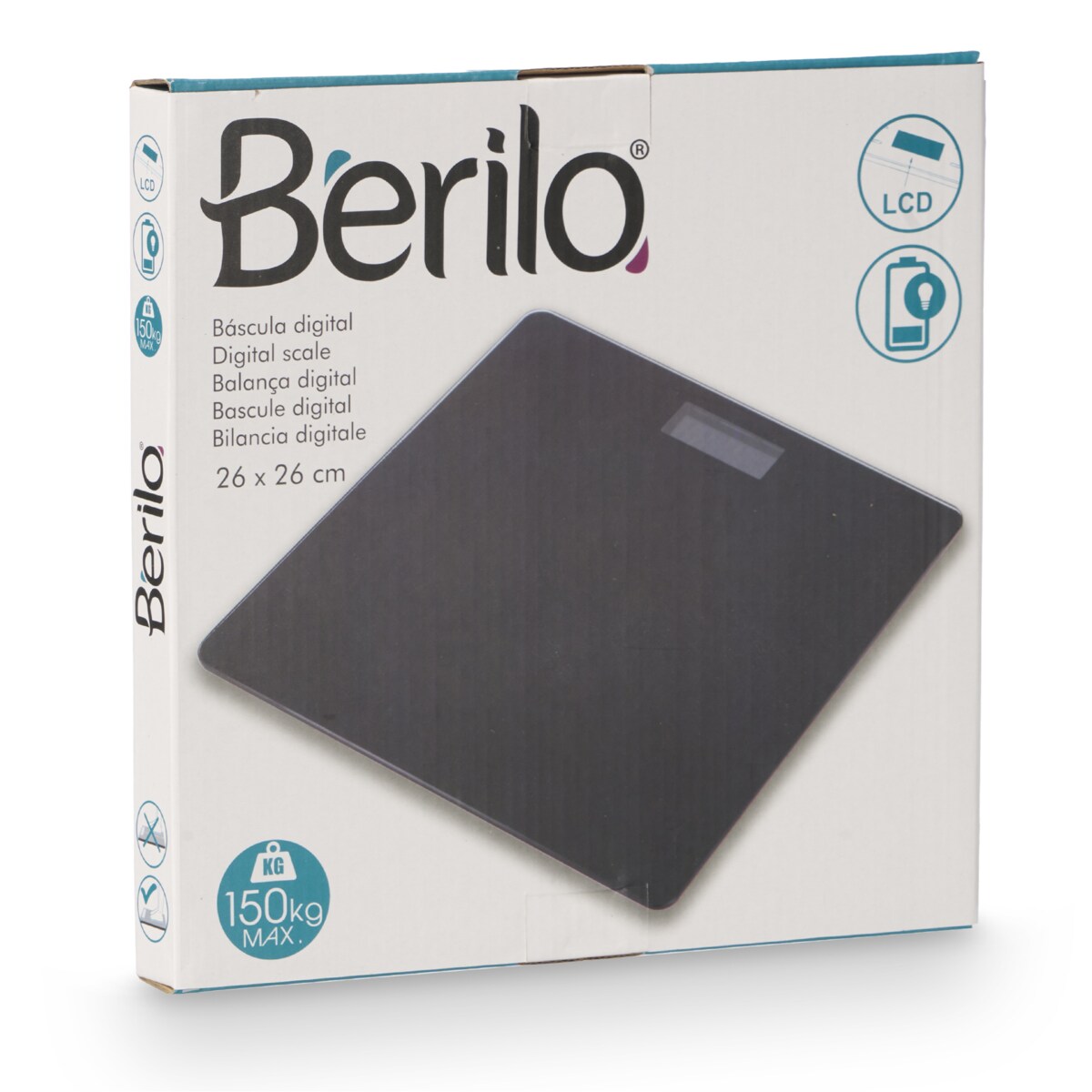 Elektroniczna waga łazienkowa do 150 kg