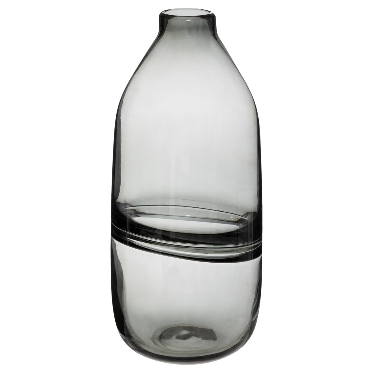 Wazon szklany BOTTLE, 30 cm