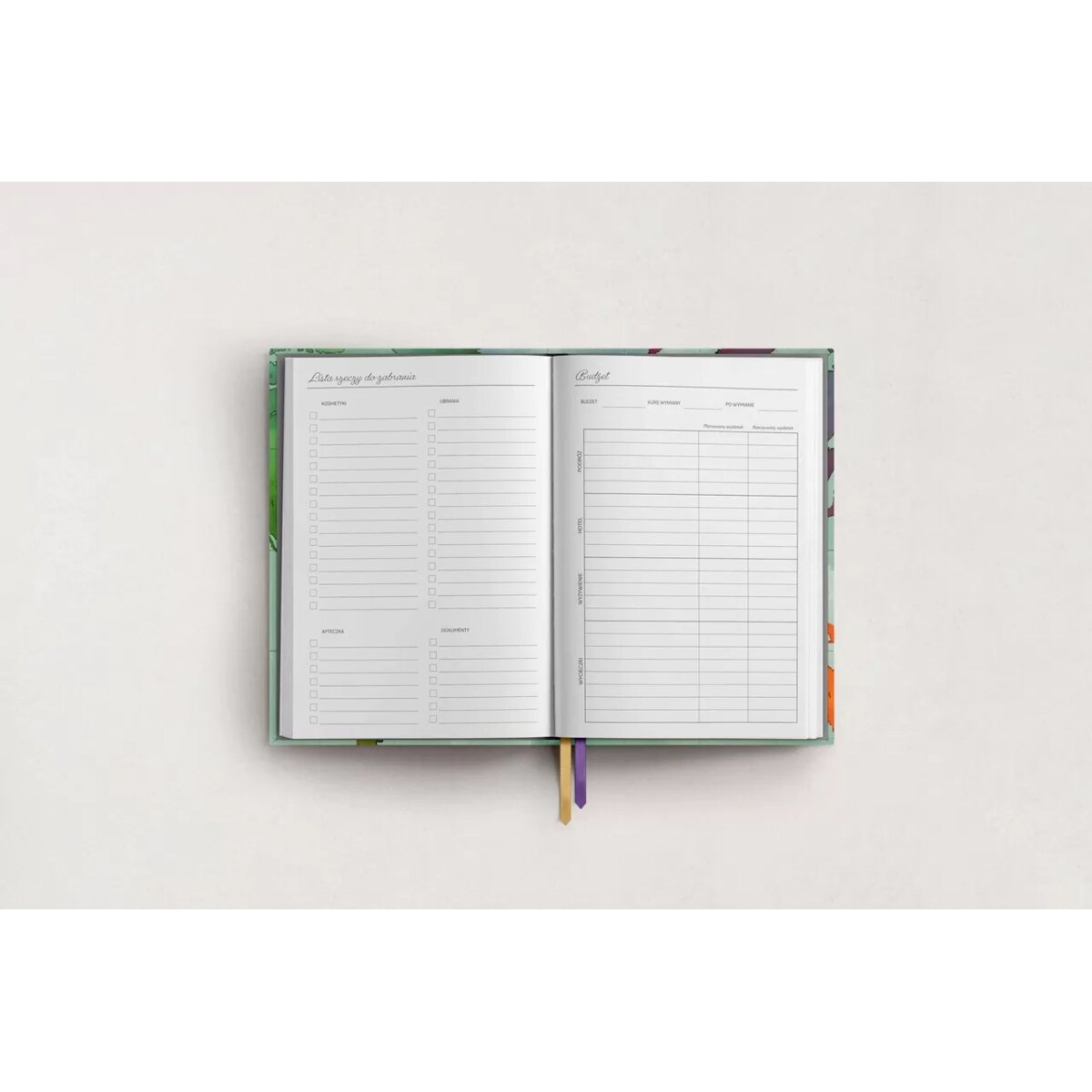 Planner podróżniczy - JOURNEY