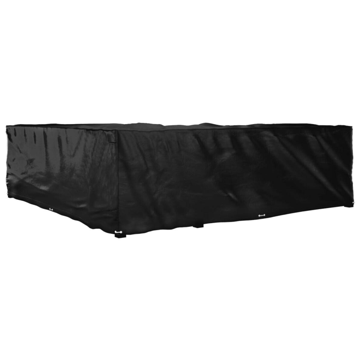 vidaXL Pokrowiec na narożne meble ogrodowe, 20 oczek, 300x300x90 cm