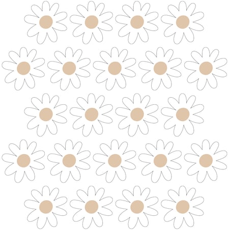 Naklejka na ścianę Stokrotki 6