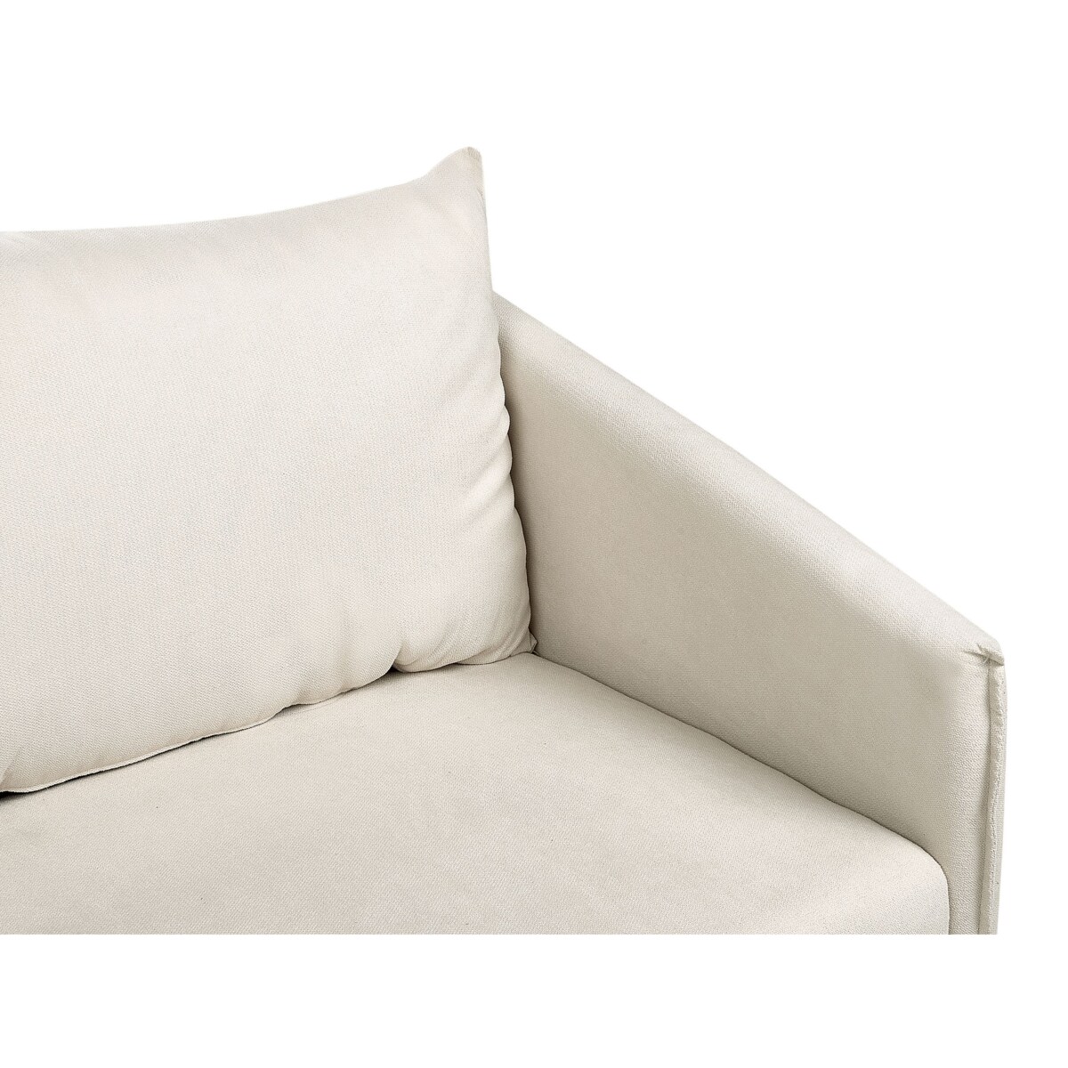 Komplet wypoczynkowy 5-osobowy beżowy MAURA