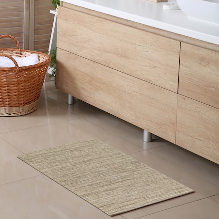 Chodnik antypoślizgowy Siena 55x85 cm e-floor beżowy