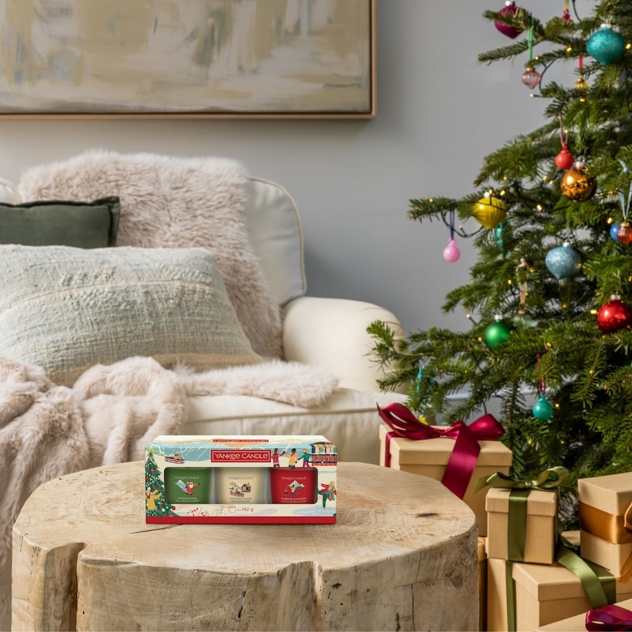 Yankee Candle zestaw prezentowy 3 ŚWIECE