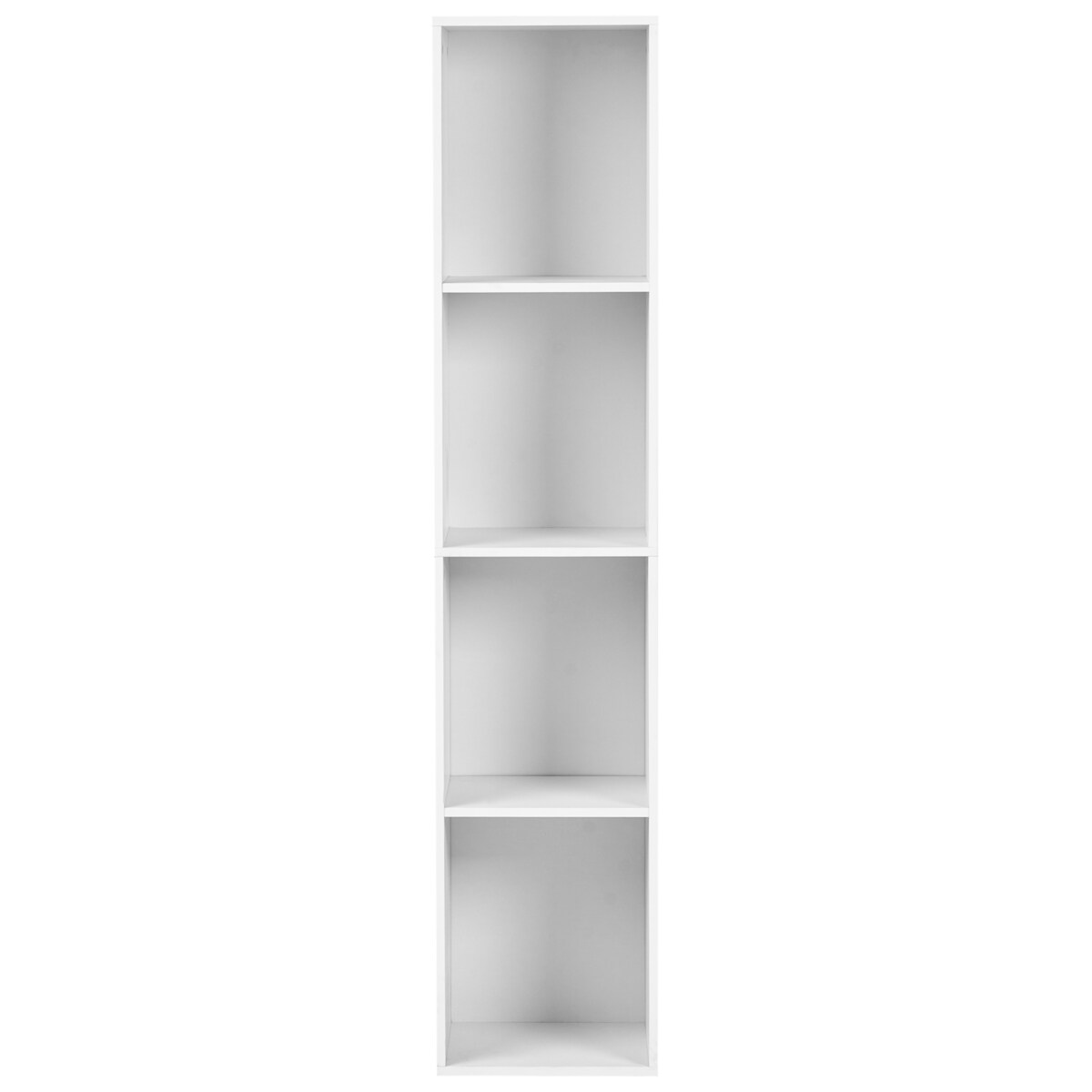 Regał na książki 4 półki WINNIPEG 143 cm Biały