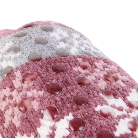 SKARPETY OCIEPLANE granatowe W ŚWIĄTECZNY WZÓR z poliestru