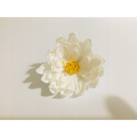 KWIATY MYDLANE BIAŁY do bukietu stroik box dekoracja prezent upominek