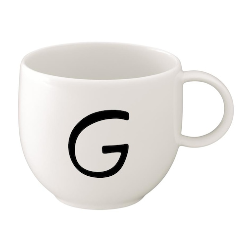 Kubek z literą G Letters, 300 ml, Villeroy & Boch