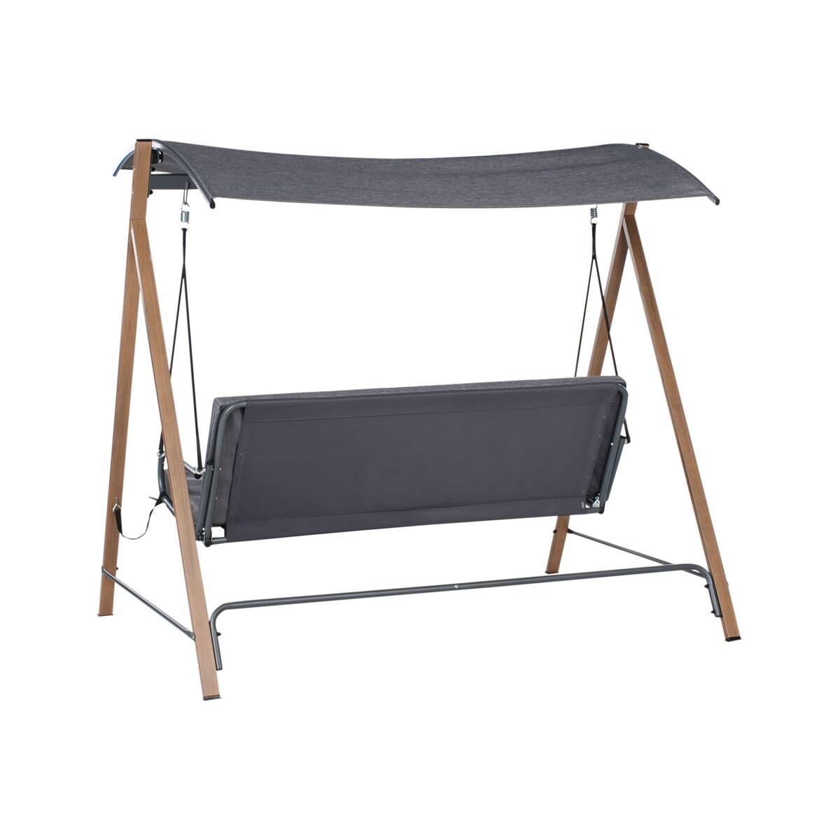 Huśtawka ogrodowa BONAGIA Metal Szary