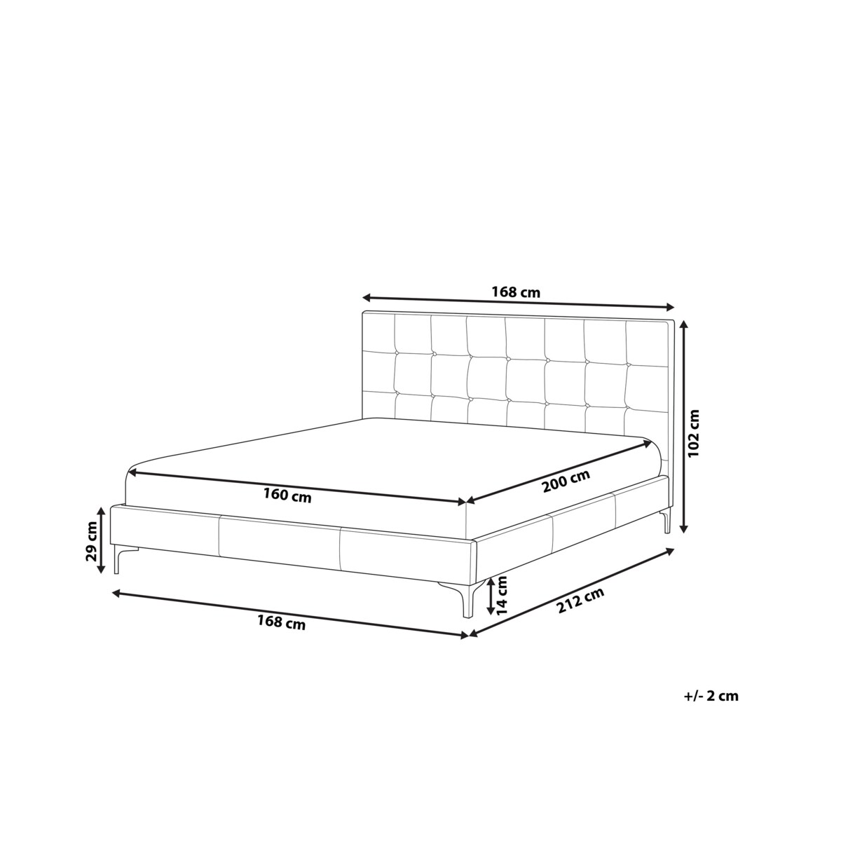 Łóżko welurowe 160 x 200 cm szare AMBERT
