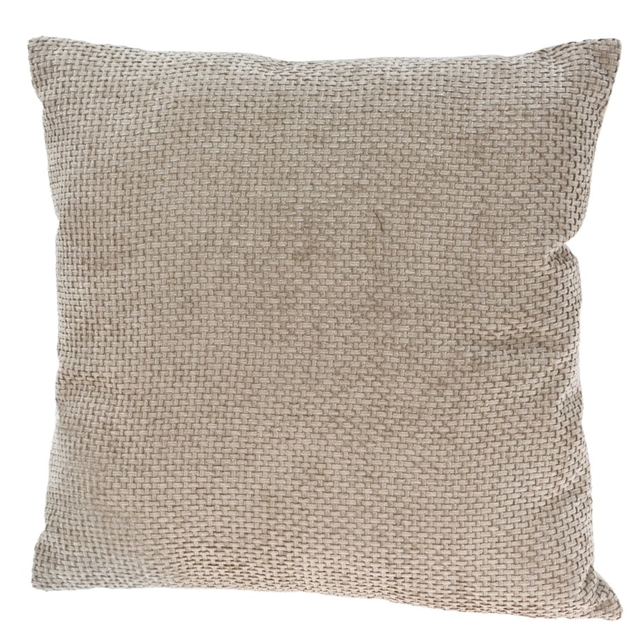 Poduszka Z Wkładem Ozdobna Jesienna Dekoracyjna 45X45 Cm Beżowa