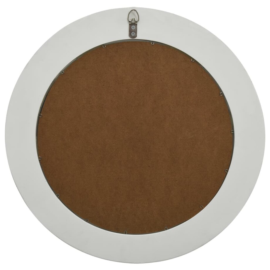 vidaXL Lustro ścienne w stylu barokowym, 50 cm, białe