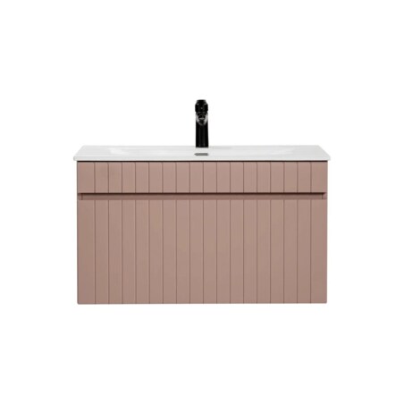 Szafka pod umywalkę ICONIC ROSE 82 80cm różowa