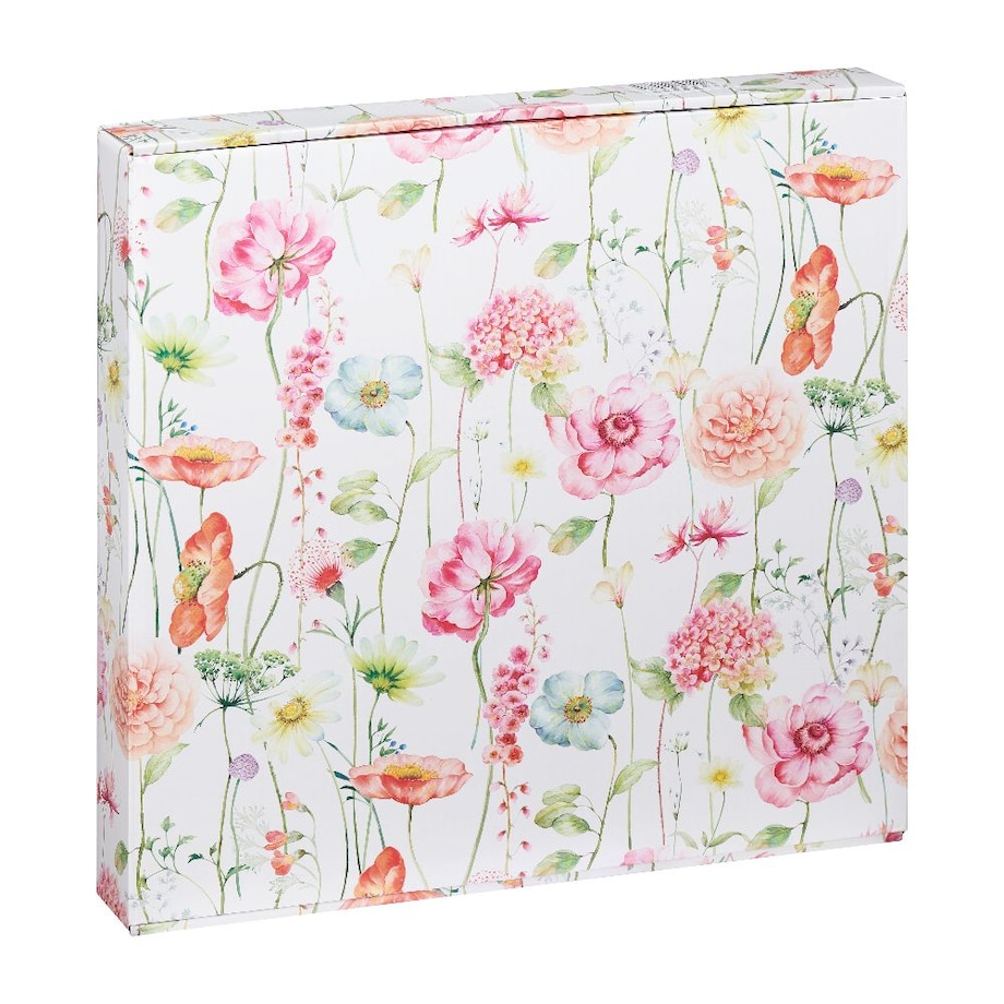 VILLA ITALIA Talerz do ciasta porcelanowy Patera z łopatką 31 cm GARDENO